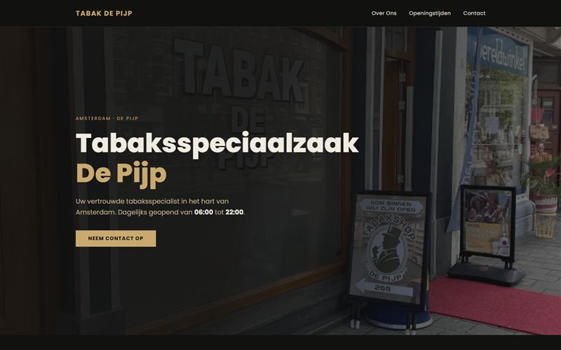 Demo Tabaksspeciaalzaak De Pijp