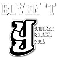 Logo Boven 't IJ, snooker, biljart en pool